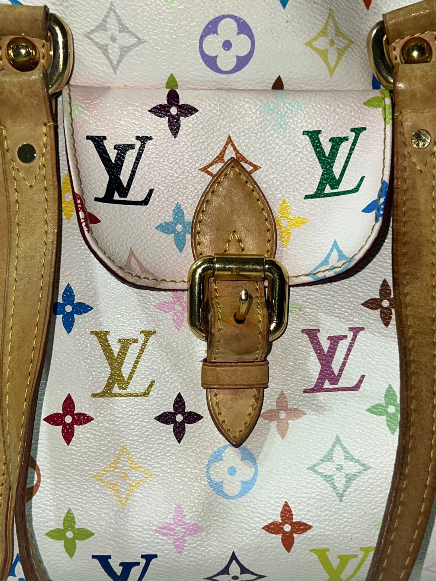 Louis Vuitton monogramme multicolore Aurelia Takashi Murakami tote bag