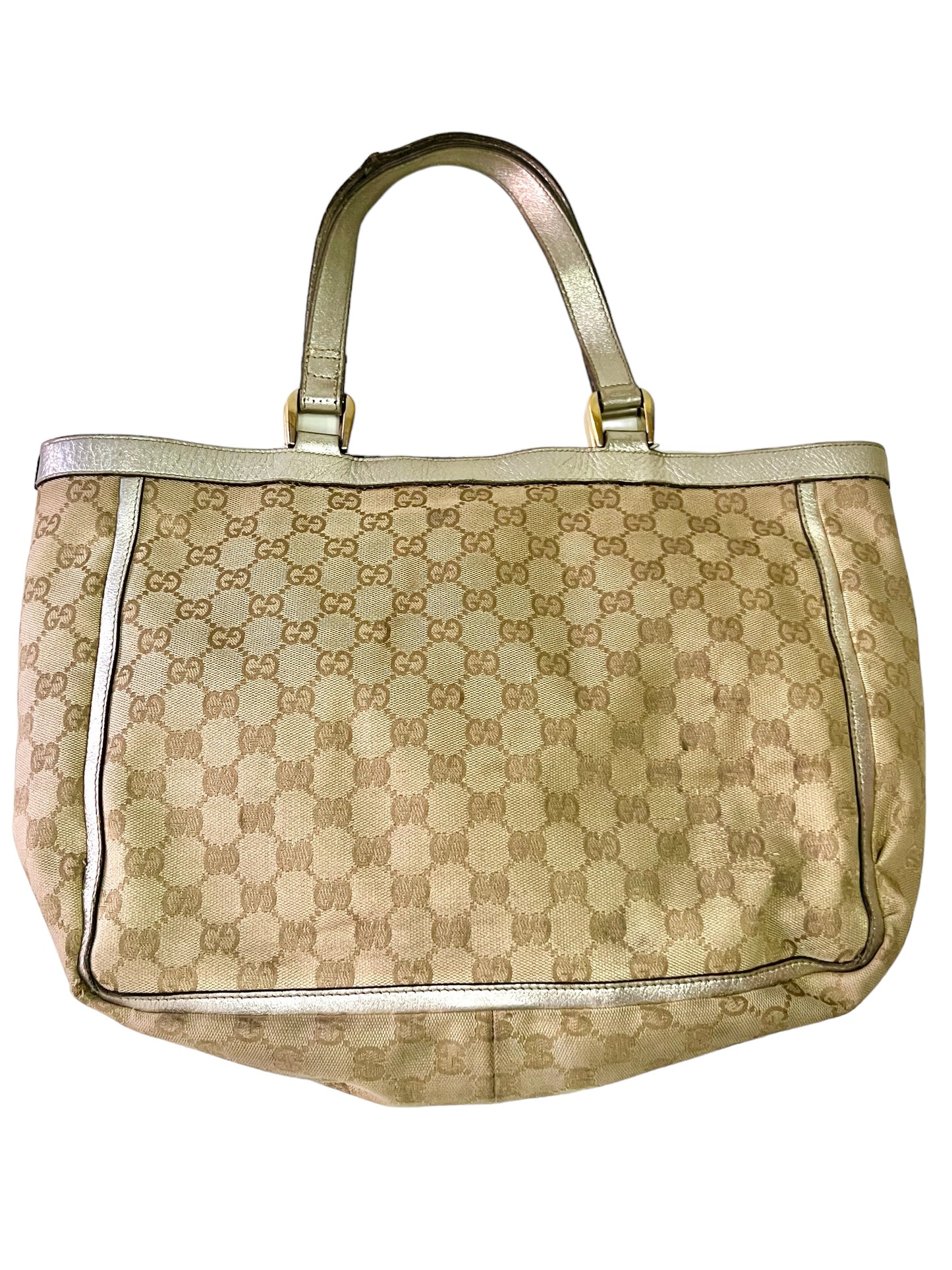 Gucci monogram canvas Abbey tote bag