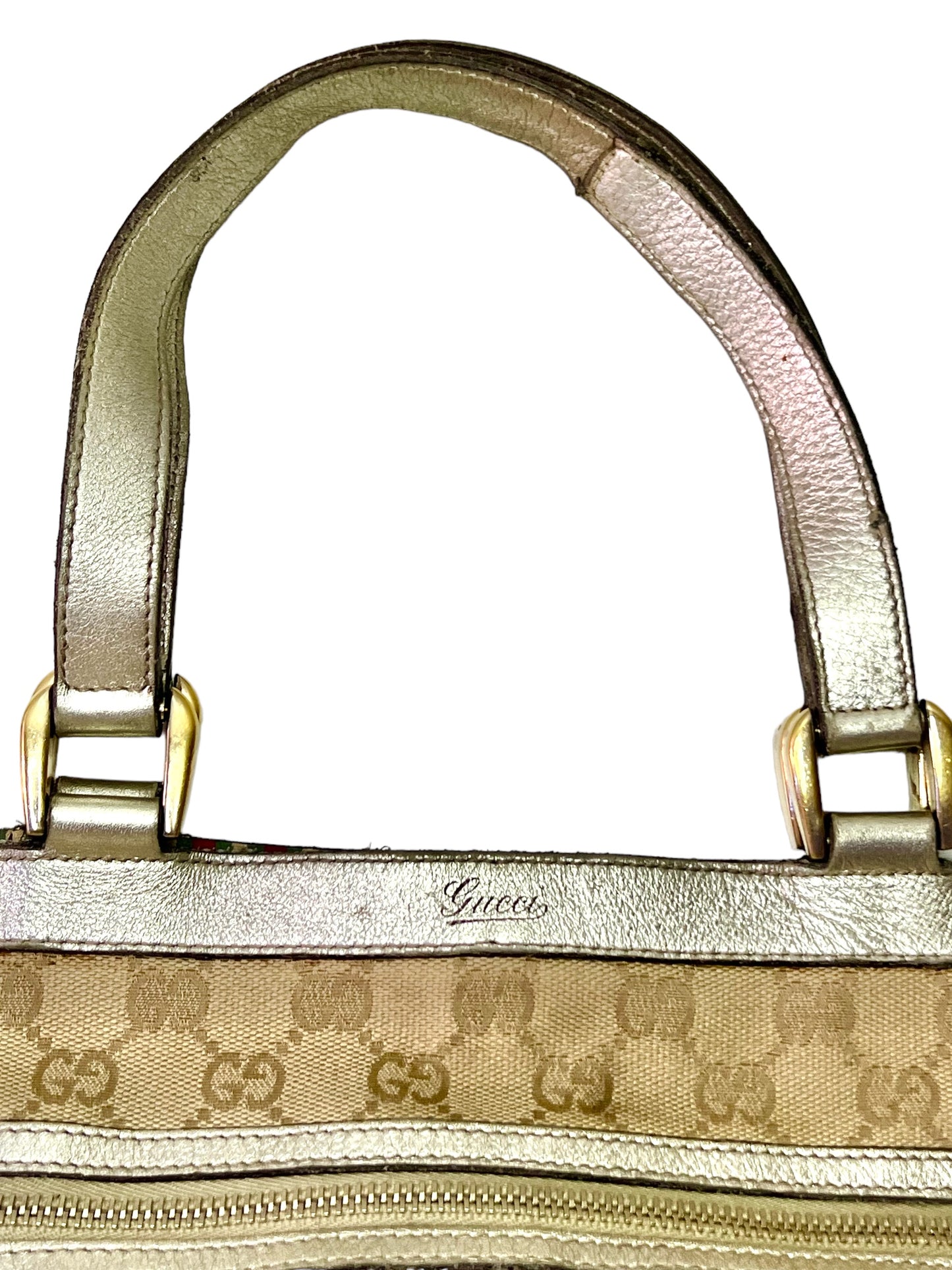 Gucci monogram canvas Abbey tote bag