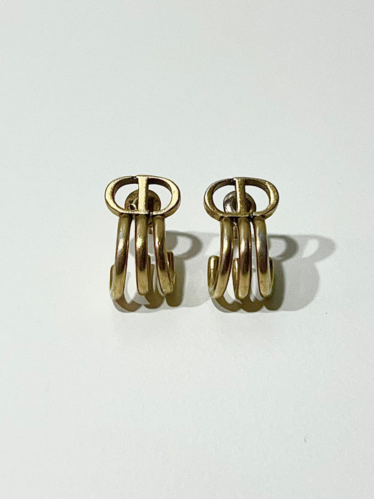 dior vintage earrings